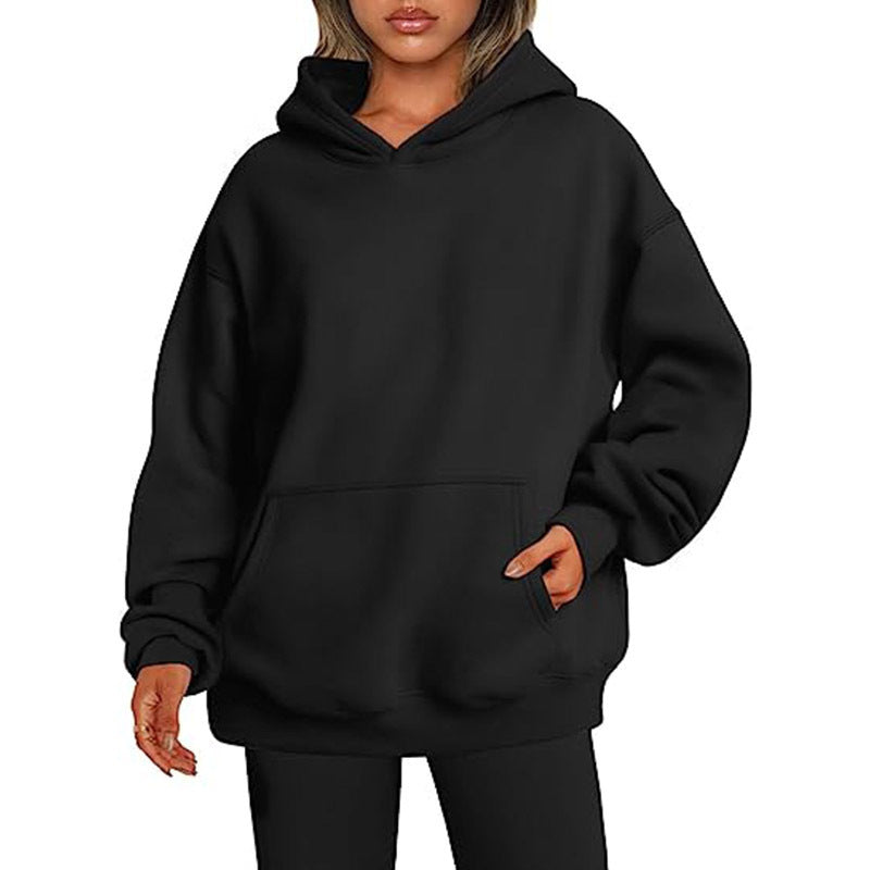 Oversized Oversized  New Women&#039;s Autumn Thick Hoodies Sweatshirt