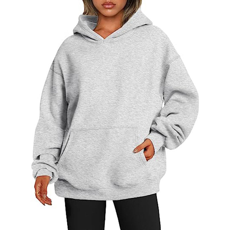Oversized Oversized  New Women&#039;s Autumn Thick Hoodies Sweatshirt